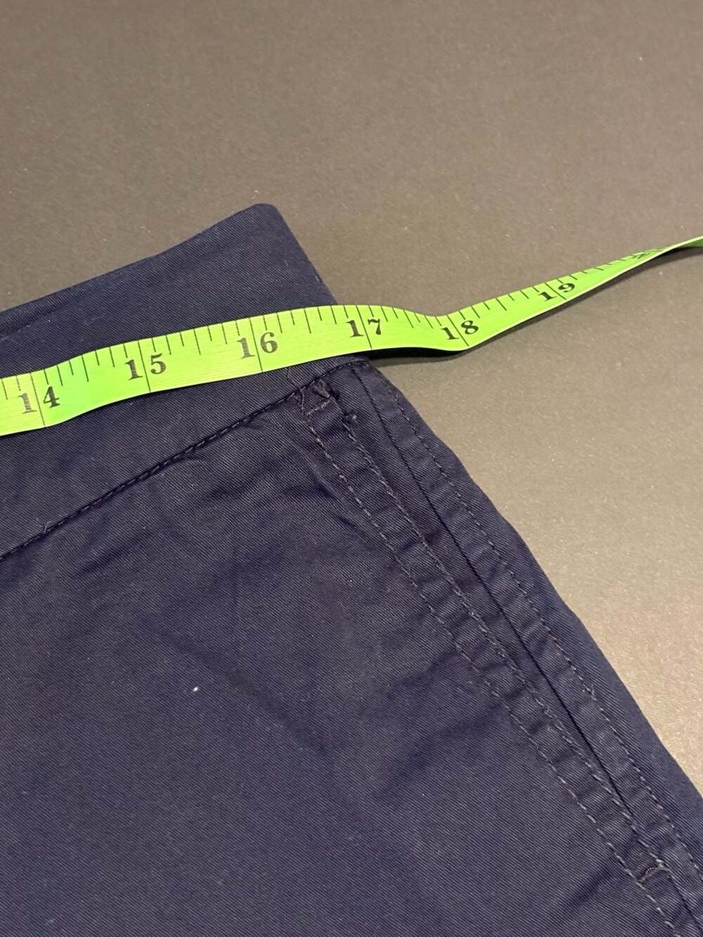 J.Crew Women's Navy Blue Cotton Chino Shorts #1650 - Picture 5 of 6